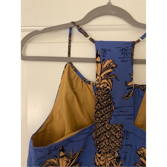 JADE Pineapple Dress Sz. Small - Picture 5 of 8